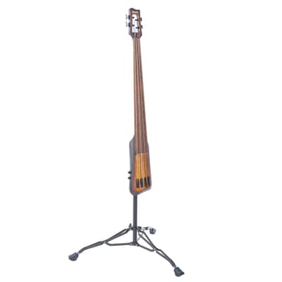 Ibanez Bass Workshop UB804-MOB Upswing Mahogany Oil Burst - Electric Contrabass image 1