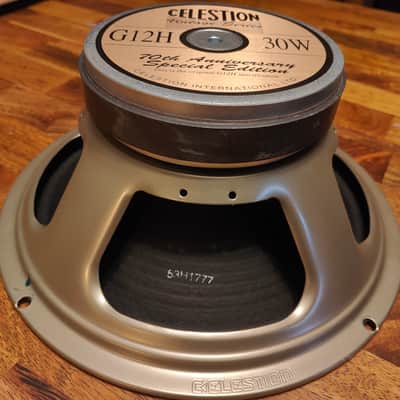 Celestion G12H 30 W Vintage Series 12" 8 Ohm Guitar Speaker 70th Anniversary 2015 image 2