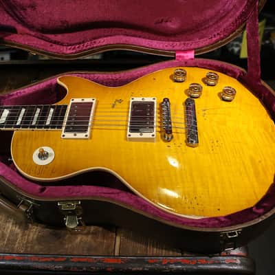 Gibson Custom Shop Paul Kossoff '59 Les Paul Standard (Murphy Aged) 2012 - Aged Green Lemon Burst image 6