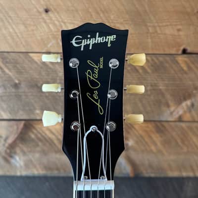 Epiphone Inspired By Gibson Custom Shop 1959 Les Paul Standard - Golden Poppy Burst 26051524504 image 4
