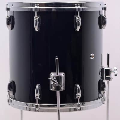 Remo 18/12/14/5x14" Gold Crown Jeff Hamilton Bop Drum Set - NOS Black Lacquer image 20