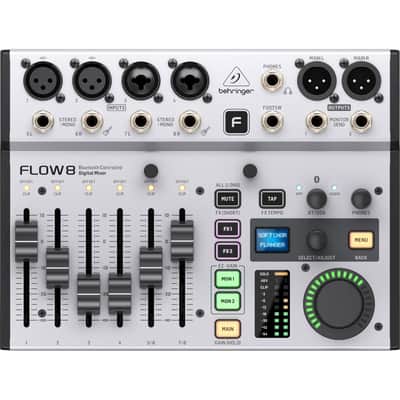 Behringer Flow 8 8-Input Digital Mixer with Bluetooth image 1