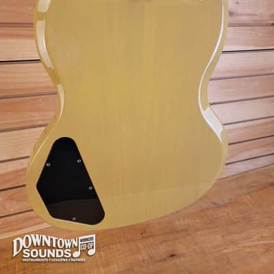 Gibson SG Standard '61 Stop Bar with Gibson Hard Case - TV Yellow image 6