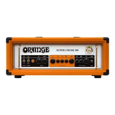 Orange Super Crush 100 - 100W Amplifier Head (Solid State) - Orange Finish image 1