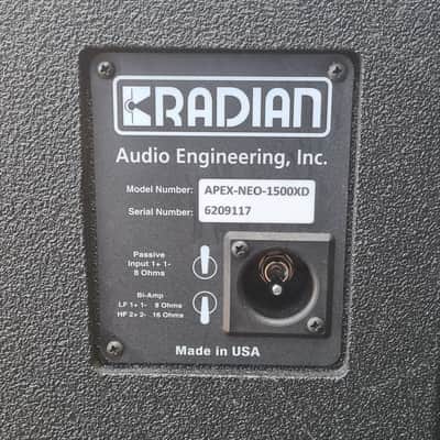 4 x Radian Apex Neo-15XD Wedge monitors, Original Micro Wedge. image 8