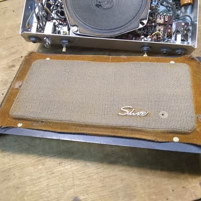 Silvertone 3070 R2R Power Amp Section w/ tubes and speaker 1954 image 22