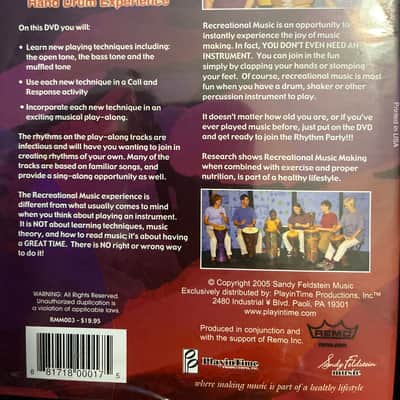 Sandy Feldstein Music Rhythm Party DVD 2005 - Reddish image 2
