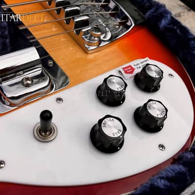 ♚MINT♚ULTRA RARE♚2012 Rickenbacker 4003 Stereo Bass♚ LUSH FIREGLO ♚ LEFT HANDED ♚GEM image 6