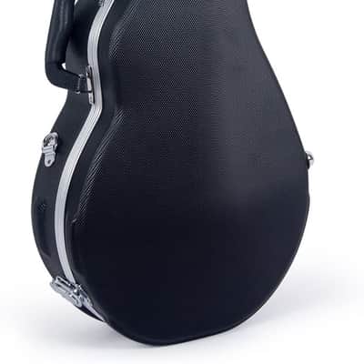 Crossrock F Body Mandolin Sturdy Hard Case with Backpack Straps Unique Design ABS Molded Hardshell image 1