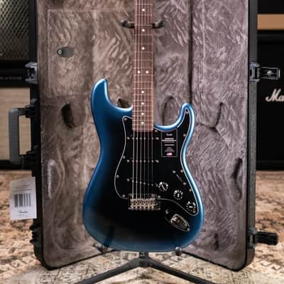 Fender American Professional II Stratocaster Electric Guitar - Dark Night with Hardshell Case image 13
