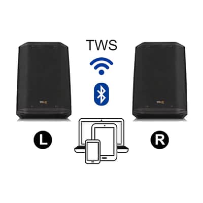 Pro DG i603A (600 Watts Peak) Professional Compact All-in-One Battery-Powered System with Bluetooth (6 Hours) - (Designed in Spain) image 6