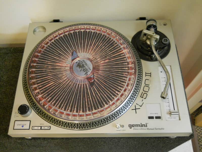 Gemini XL-500 ii Direct Drive Manual Turntable (A) image 1