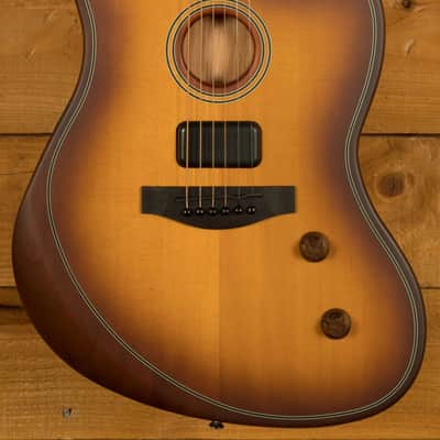 Fender Acoustasonic Standard Jazzmaster - Rosewood - Honey Burst image 3