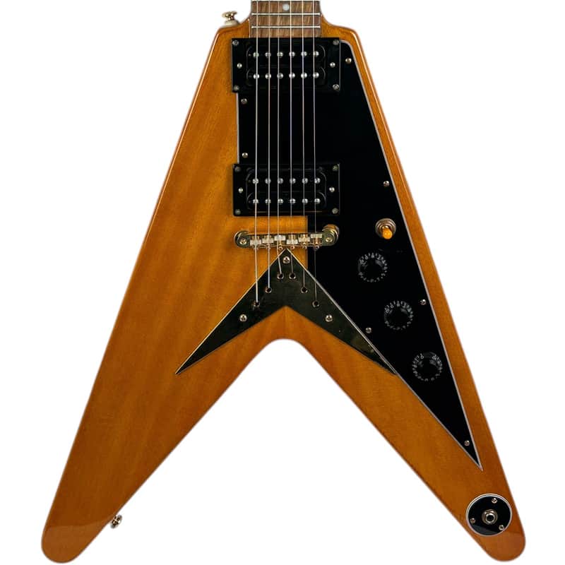 Epiphone 58 Korina Flying V 2018 - Natural image 1