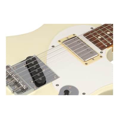 Ibanez FLATV2 Josh Smith Signature Electric Guitar, Mint Sand image 4