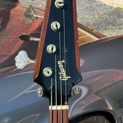 Gibson Thunderbird II Bass 1964 - 1 of the cleanest examples extent complete w/its original Mutes & Square Hard Case. image 5
