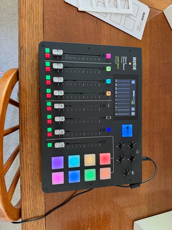 RODE RODECaster Pro Integrated Podcast Production Studio 2018 - Present - Black image 1