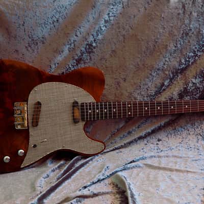 GB Liuteria Traditional Tele walnut and fabric image 10