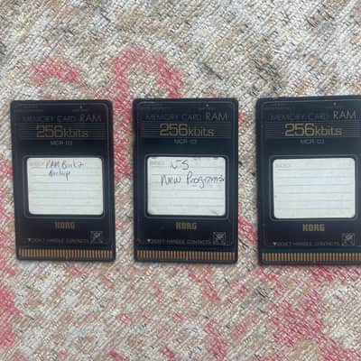 Korg Wavestation Memory Cards x 8 image 12
