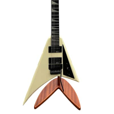 Jackson JS32 Ivory Randy Rhoads Electric Guitar Amaranth Fretboard, w/Floyd Rose image 2