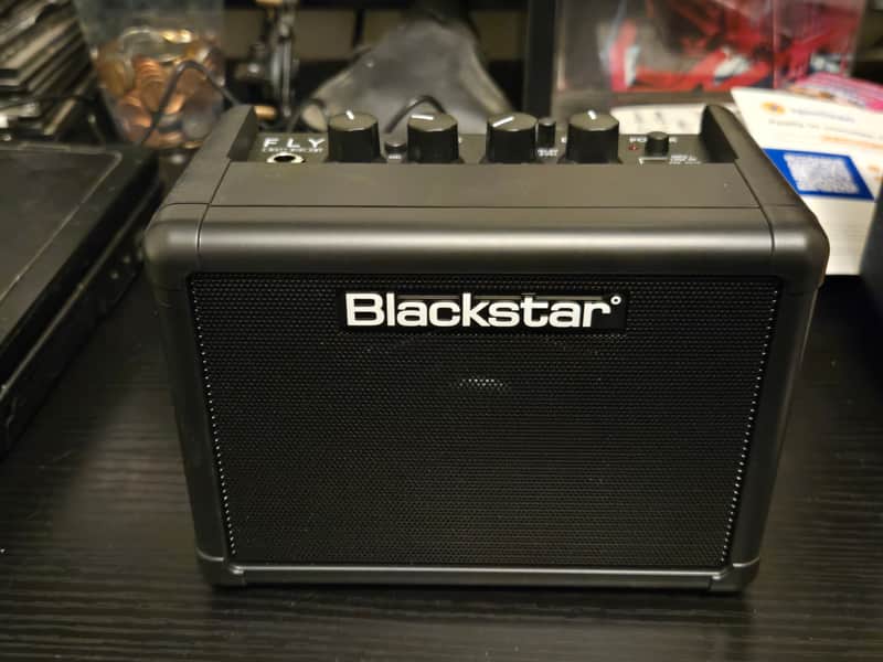 Blackstar Fly 3 3-Watt 1x3" Battery-Powered Mini Guitar Combo Amp w/power supply Blackstar fly 3 - Black image 1