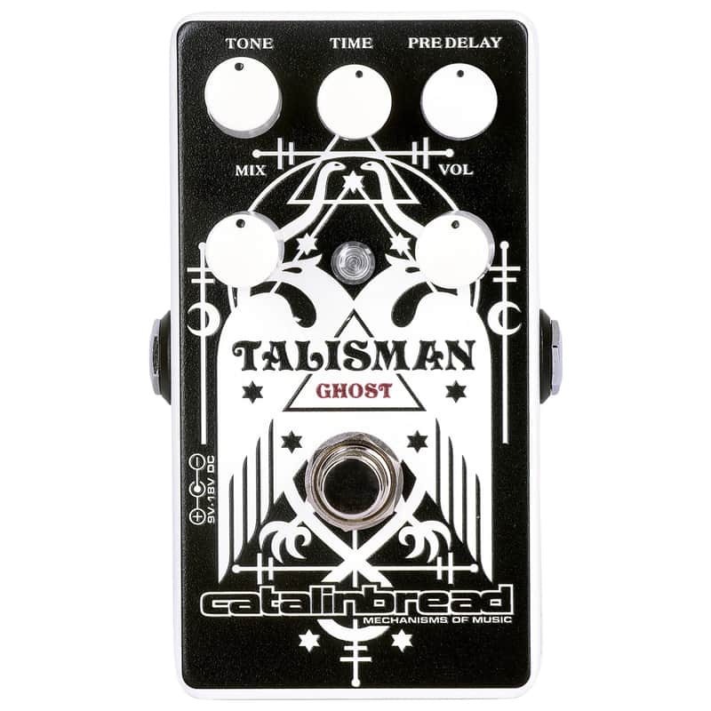 New Catalinbread Talisman Ghost Plate Reverb Guitar Effects Pedal image 1