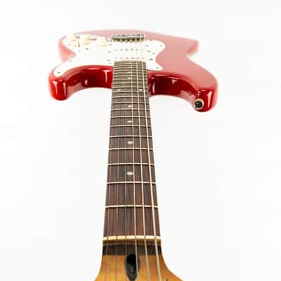 Squier Affinity Series Stratocaster – 22-Fret Rosewood Fretboard – 1997–2000 – Torino Red – Used; Good Condition image 14
