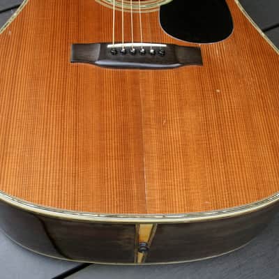 1975 Yairi YW-600 Dreadnought Guitar New Jacaranda Natural+Vintage Hard Case Bargain! image 18