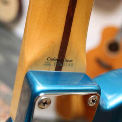 Fender Telecaster Floral blue 1993' - Floral Blue image 5