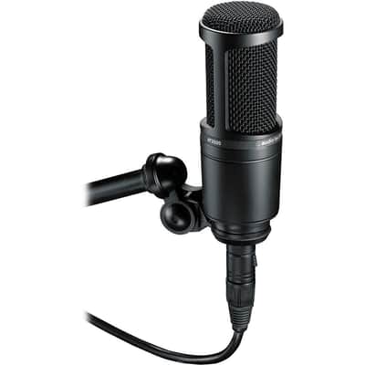Audio Technica AT2020 Condenser Microphone image 2