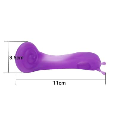 Violin Bow Holder Snail Shaped Violin Stand Grip Partner Teaching Aid Accessory For Beginners And Violin Enthusiasts(Purple) image 2