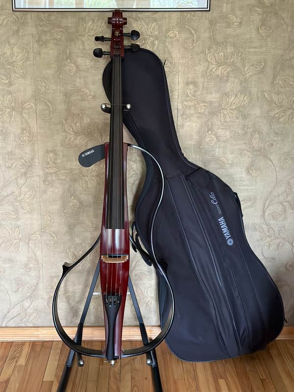 Yamaha SVC-110SK Silent Cello 2014s - Brown image 1