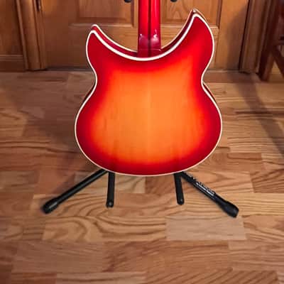 Rickenbacker 90th Anniversary 4005XC 2021 - Amber Fireglo image 6