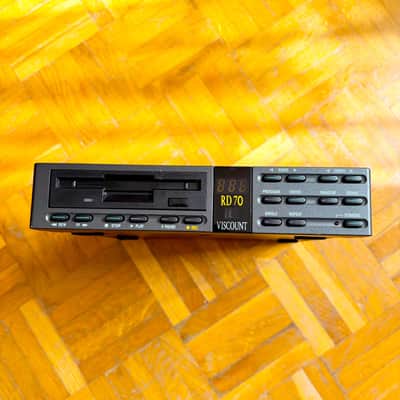 Viscount RD70 (Italy,1990s) Vintage MIDI Data Filer & Sequence Playback Unit (Floppy Disk MIDI Recorder)! image 2