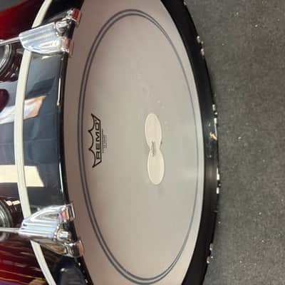DW Collectors Maple Tobacco Burst LACQUER 18"x22" bass drum - Lacquer image 4