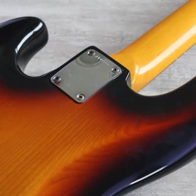 1982 Fender Japan JV "Export Series" '62 Jazz Bass Reissue (Sunburst) image 11