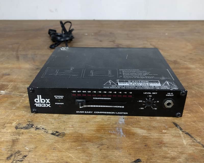 DBX 163X Overeasy Compressor Limiter-1 Knob Squeezer | Reverb Italia