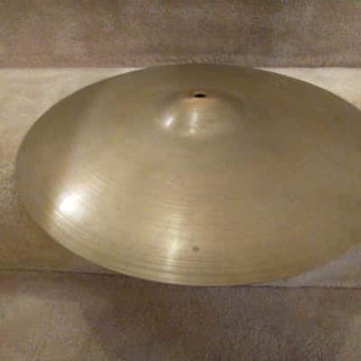 Zildjian Vintage Avedis 14 inch 813 gram lightweight crash or hi hat cymbal, 1960s - excellent! image 4