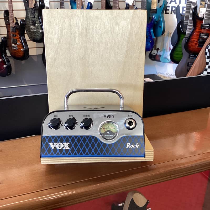 Vox MV50 Rock 50-Watt Guitar Amp Head 2017 - Present in Blue / Silver image 1