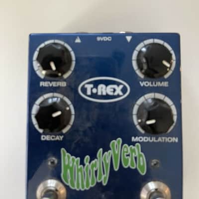 T-Rex Engineering Whirly Verb Digital Reverb Modulation Rare Guitar Effect Pedal image 2