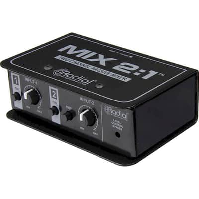 Radial Engineering MIX 2:1 2-Channel Audio Combiner & Mixer image 2