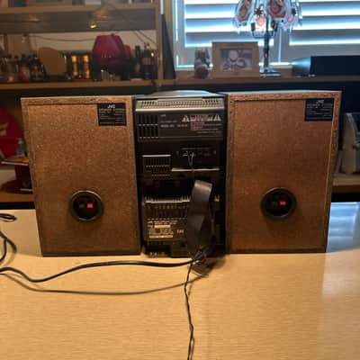 JVC UX-A4 Micro Stereo System Cassette CD Radio AUX Extremely Rare Tested Works image 5
