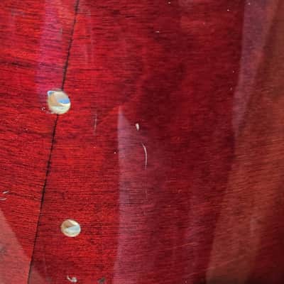 Tama Mastercraft Aw456 Artwood 14x6.5 Birch Snare Shell. Cherry Wine lacquer image 18