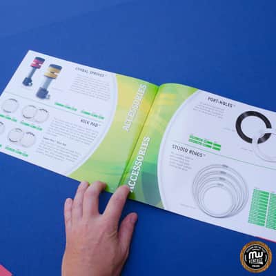 5 x Drums Catalogs - Remo, Aquarian, Skb, Puresound Gibraltar 2000s image 12
