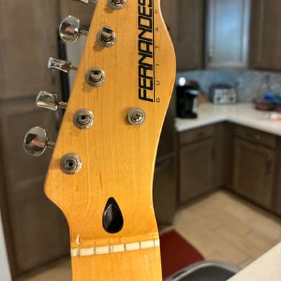 Fernandes TE-2 Electric Guitar MIJ ‘52 Telecaster Reissue w/ Gig Bag image 5