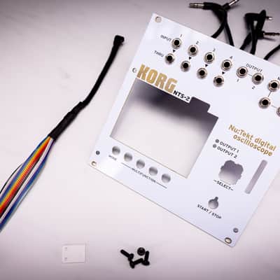 NTS-2 Eurorack Conversion Faceplate Kit for Korg Nu:Tekt digital Oscilloscope (White) image 9