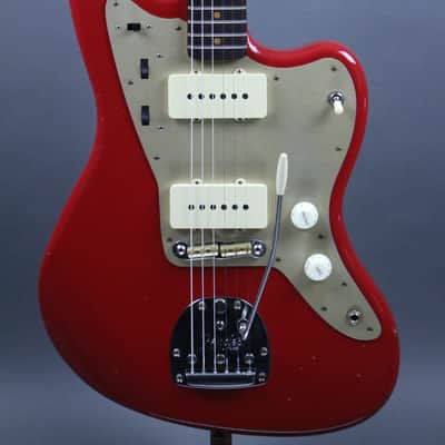 2024 Fender Custom Shop '59 Jazzmaster Journeyman Relic 250K - Aged Dakota Red image 3