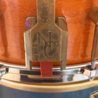 1985 Noble & Cooley 14x7 Solid Shell Maple Snare Drum #0158 Early Music Division image 5
