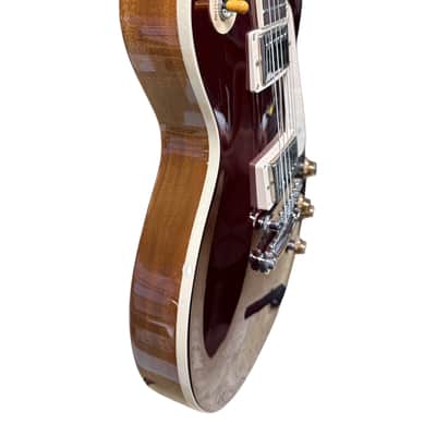 Gibson Les Paul Standard '50s Plain Top, 2023, Sparkling Burgundy image 9