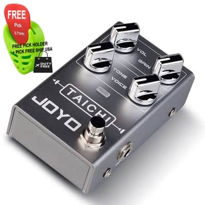 Joyo R-02 Taichi Low Gain Overdrive Guitar Effect Pedal, FREE PICK + HOLDER+ FREE SHIP USA